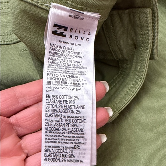 Billabong High Waisted Wide Leg Jeans | Trendy Fit - Picture 6 of 13